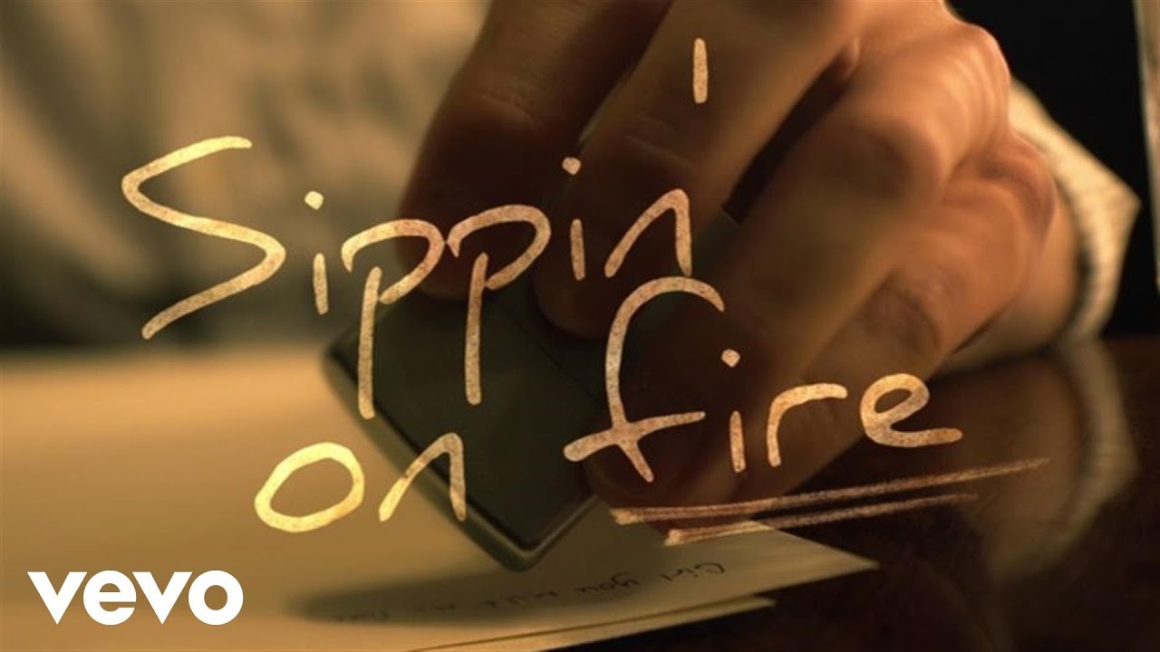Florida Georgia Line - Sippin&rsquo; On Fire (Lyric Video)