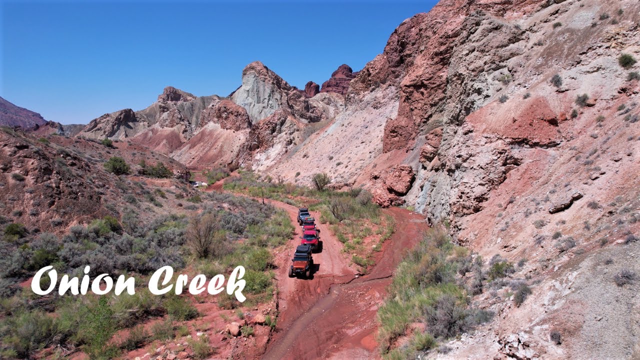 Onion Creek Trail.  Utah/Colorado Overlanding Expedition powered by Dan Cummins Off-road part 6