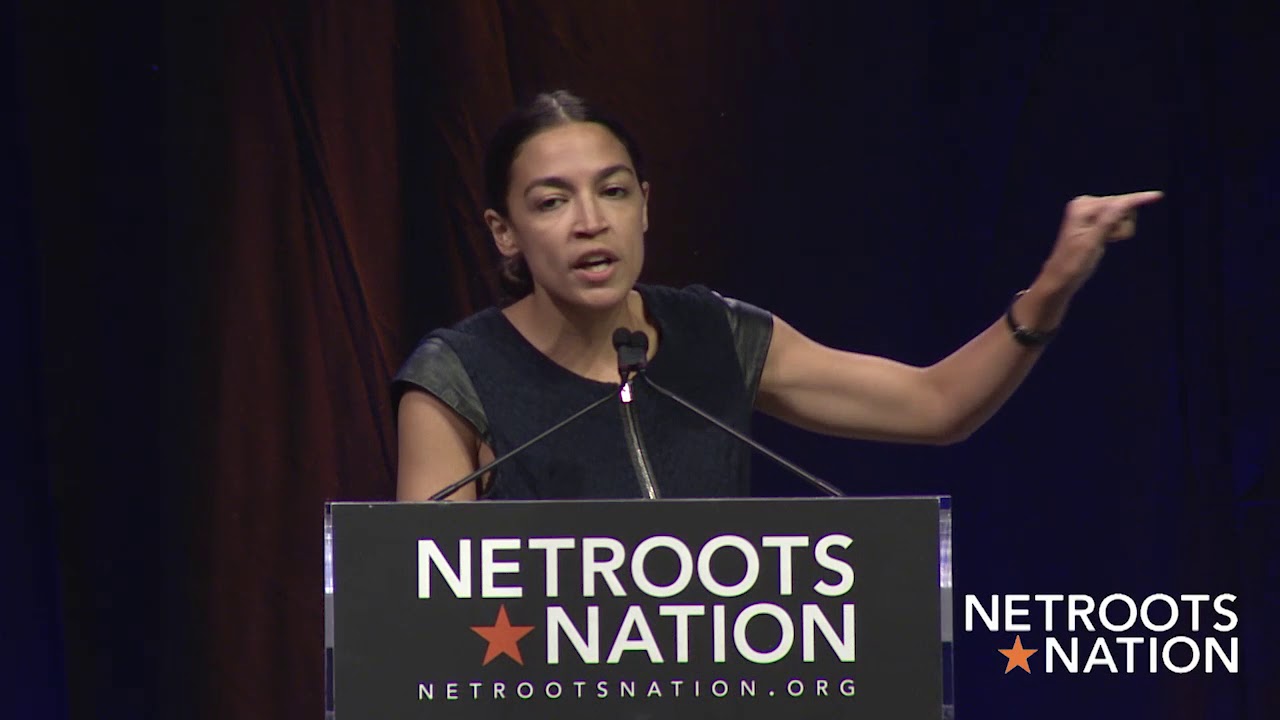 Alexandria Ocasio-Cortez Closing Keynote Netroots Nation 2018