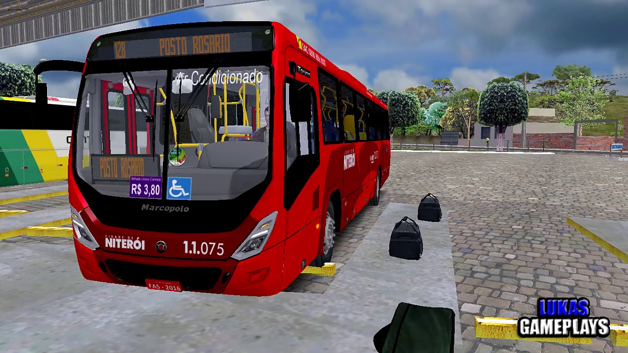 🔴[OMSI 2] Torino 2014 OF-1721 Bluetec 5 +G27 - Mapa Brasil Viagem
