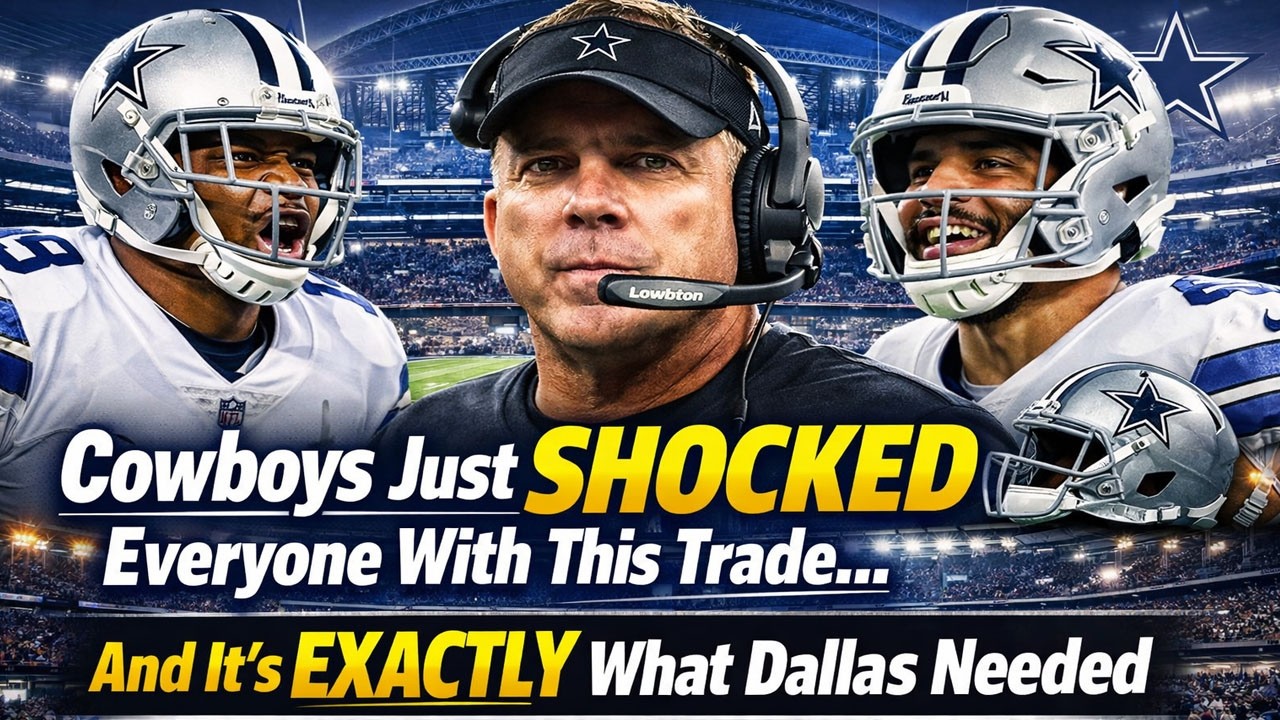 Cowboys Just SHOCKED Everyone With This Trade… And It's EXACTLY What Dallas Needed