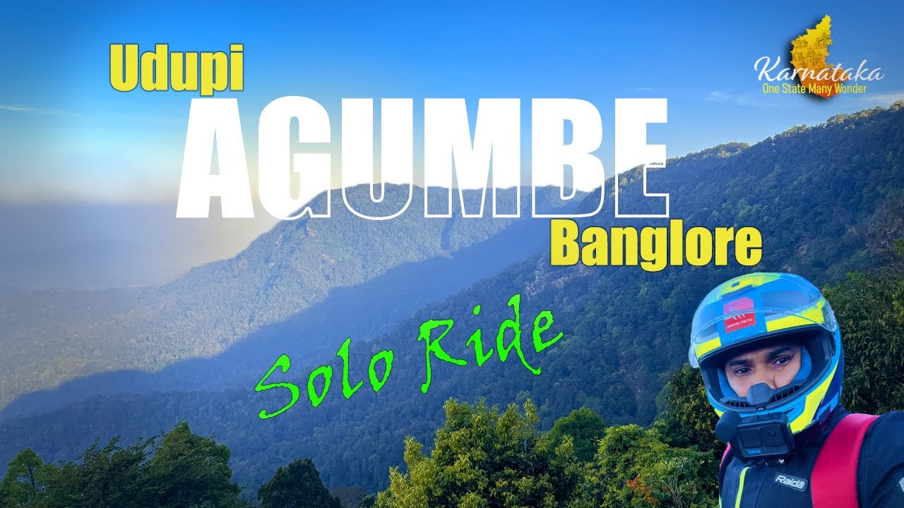 Riding to Bangalore on Agumbe Ghat Road is a MUST TRY Experience