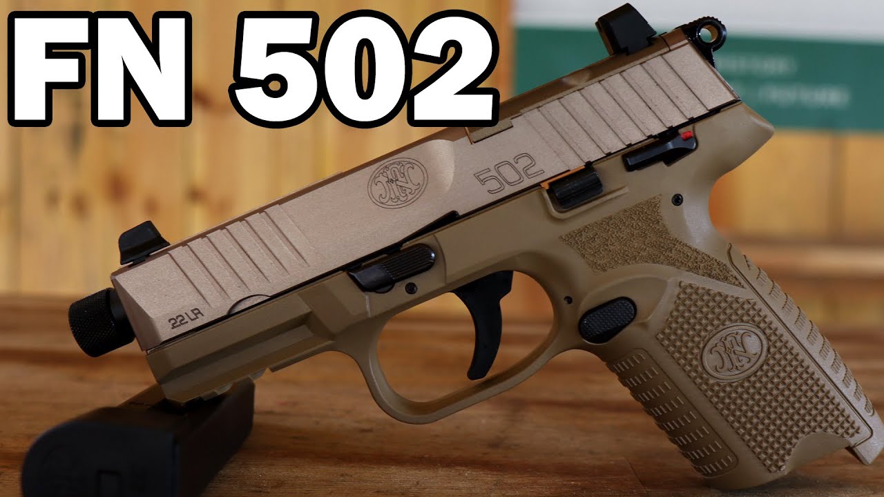 FN 502 Tactical - Découverte et Tir avec un petit pistolet en .22lr