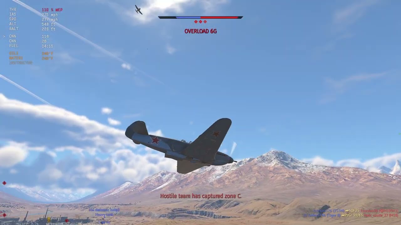 Counter Cas! IS-2 Yak-9UT Yak-3U Golden Quarry RB PC OBS