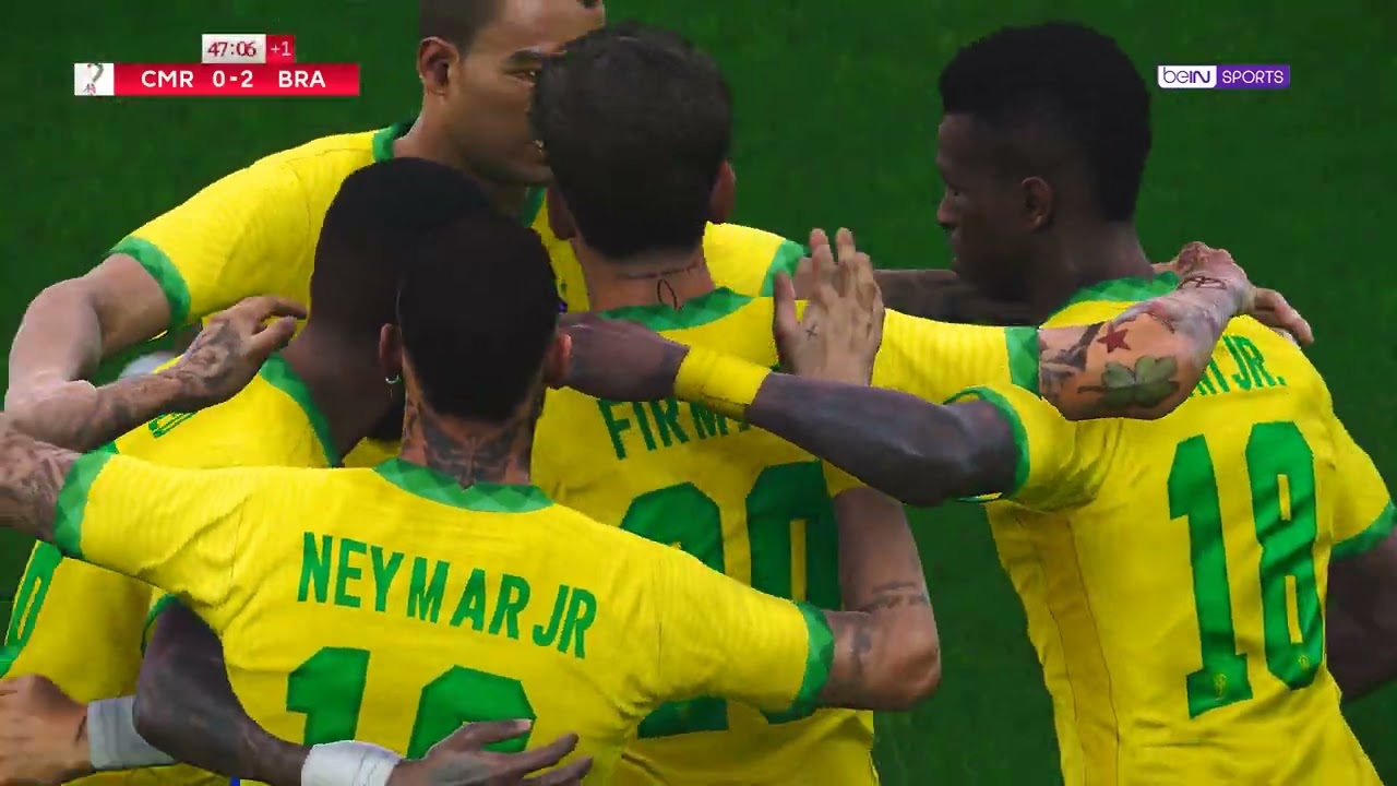 BRASIL x CAMARÕES | Copa do Mundo 2022 PES 2023 MOD #03
