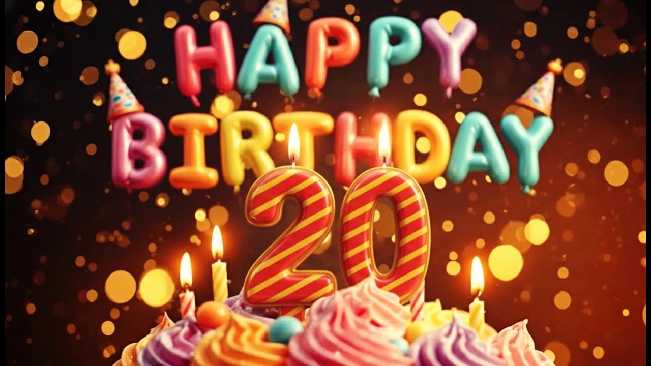 Happy Birthday 20 Year Old 🎂| 30 Minutes Birthday Song + Countdown