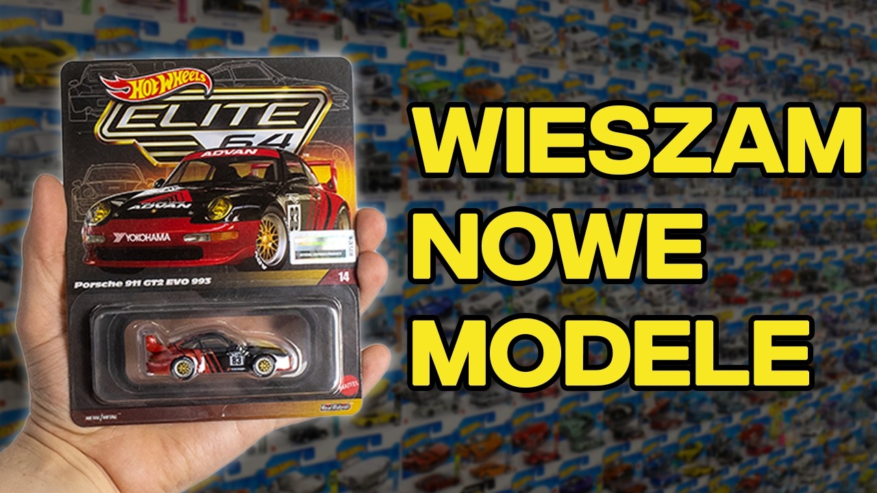 Kupiłem nowe modele na ścianę Hot Wheels