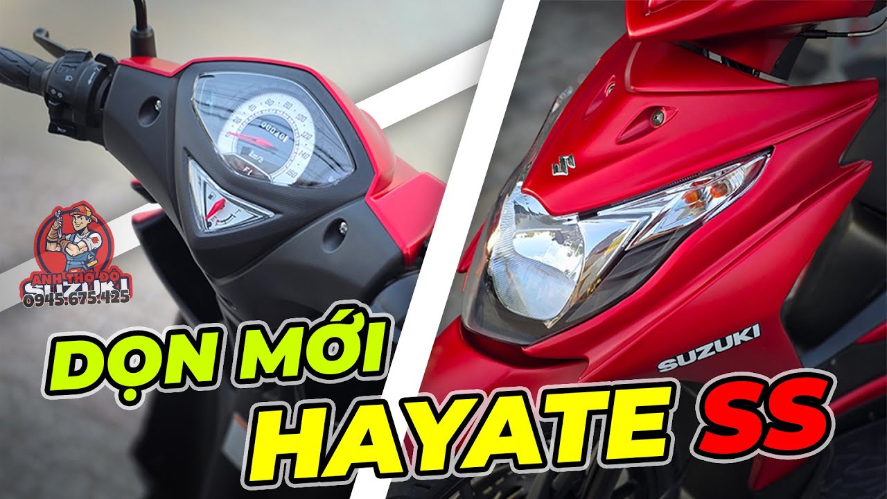 Con Xe Tay Ga Siêu Ngầu Của Nhà Suzuki - HAYATE SS 125 - 0945.675.425
