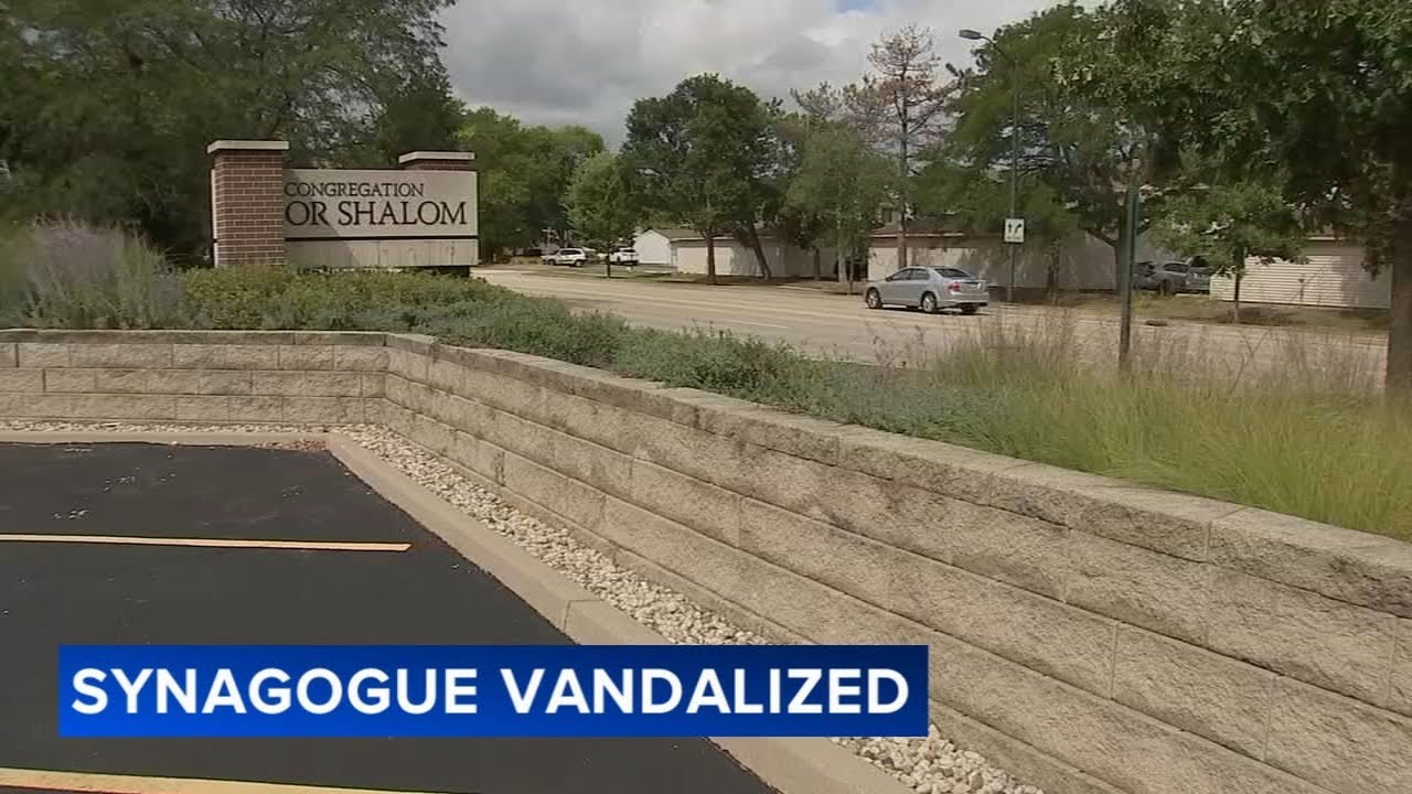 Community comes together after antisemitic vandalism at Vernon Hills synagogue