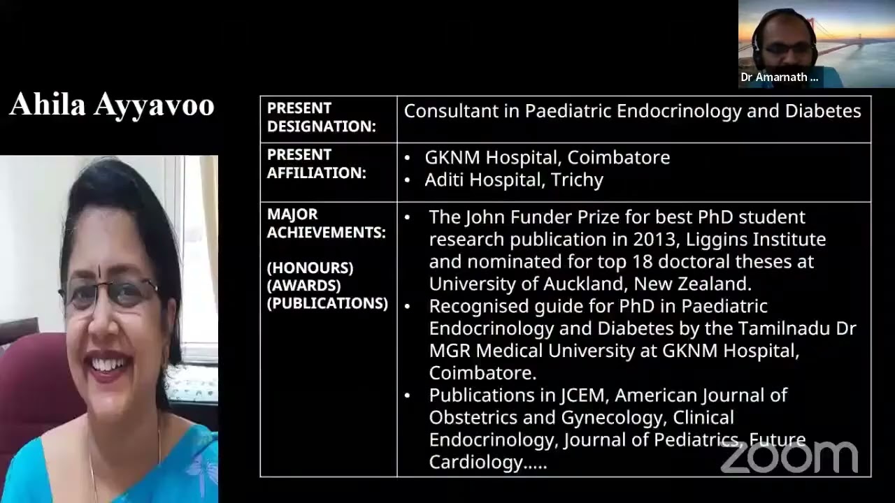 Pediatric Endocrinology for Postgraduates (PEP) - Paediatric Diabetes