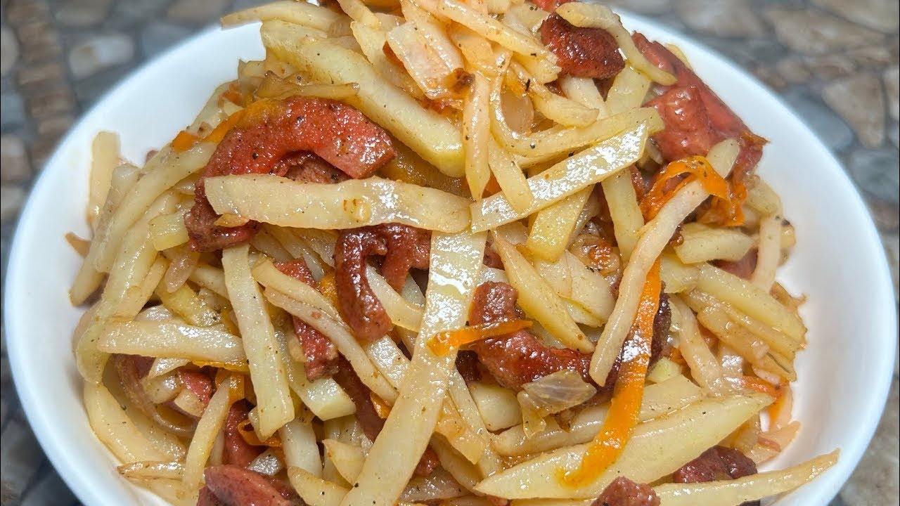 Жареный тертый картофель. Тертый картофель. Рецепт кисло-острого тертого картофеля. Китайский рец...
