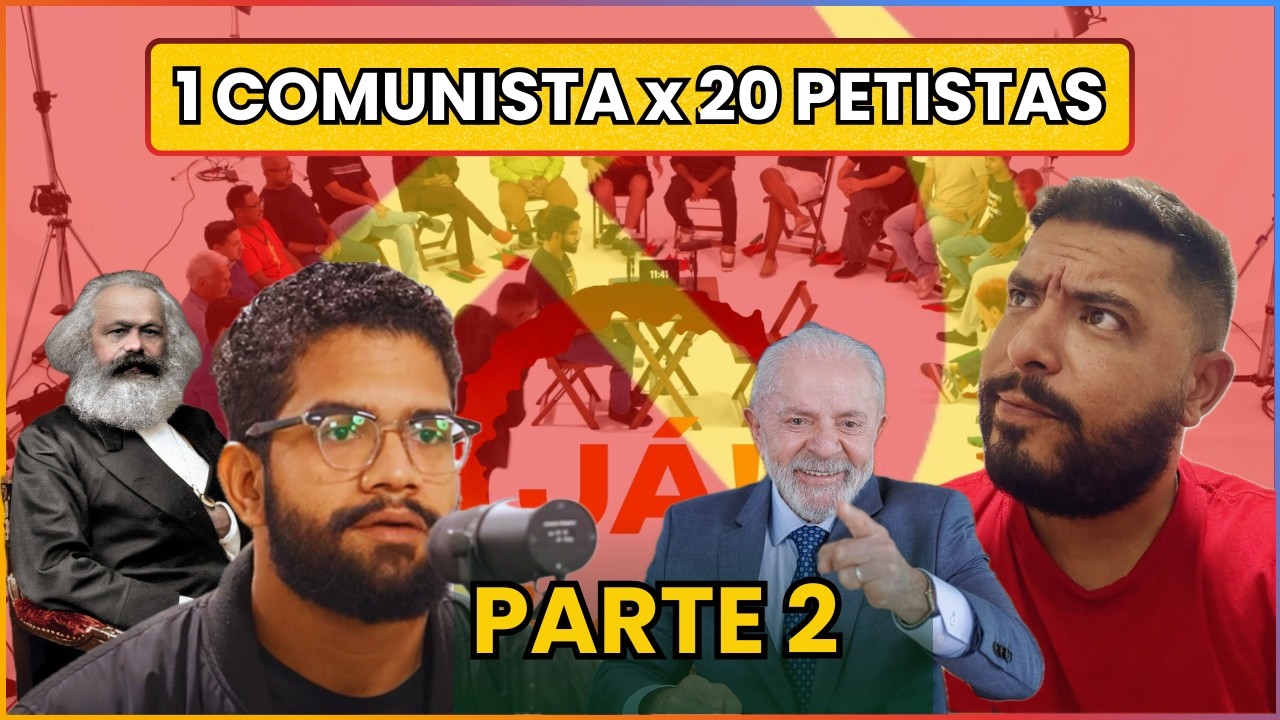 1 COMUNISTA X 20 PETISTAS! O PT e o RACISMO ESTRUTURAL