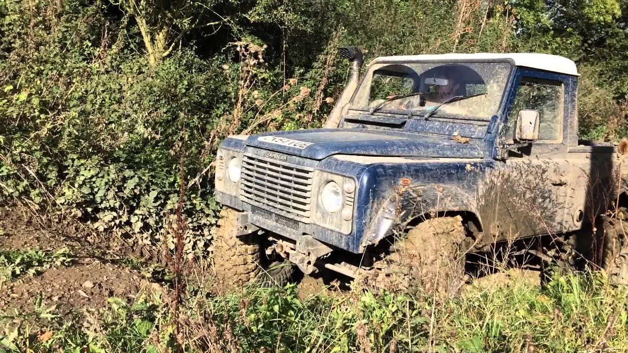 Defender 90 with new maxxis trepador's
