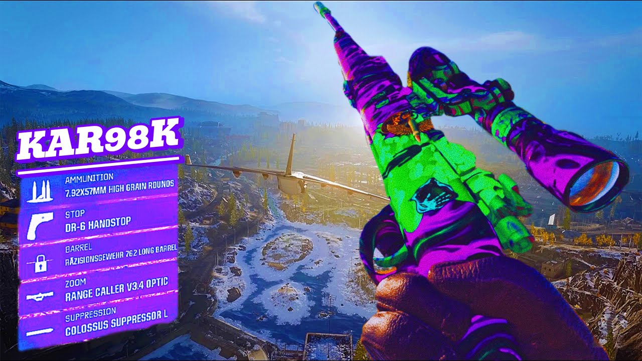 COD Warzone S4 Solo vs Squad Win KAR98K PS5 4K GAMEPLAY