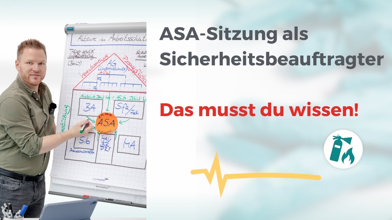 ASA als Sicherheitsbeauftragter, darauf ist zu achten! ASA nach dem § 11 Arbeitssicherheitsgesetz.
