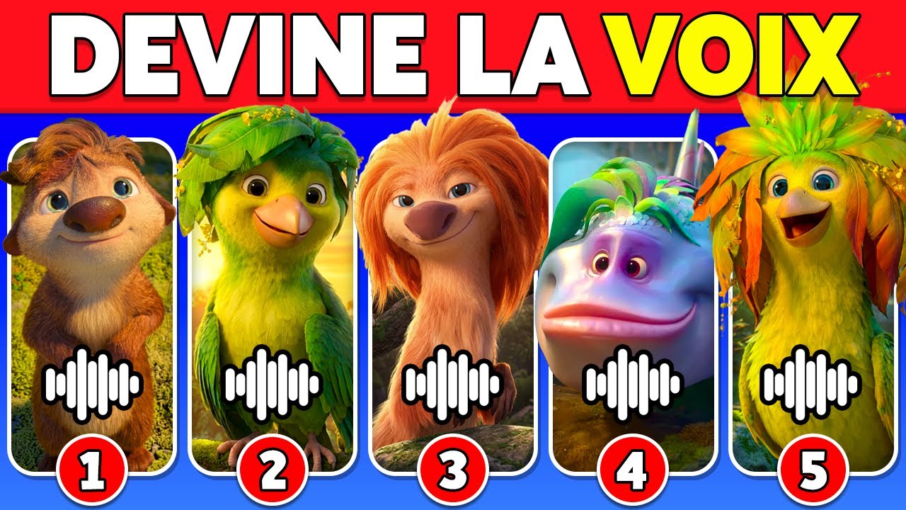Devine les personnages de AVENTURES CROIS&Eacute;ES avec leur VOIX 🔊🔥 Ivy 💚 Ollie 🤎 Boogle 🐟