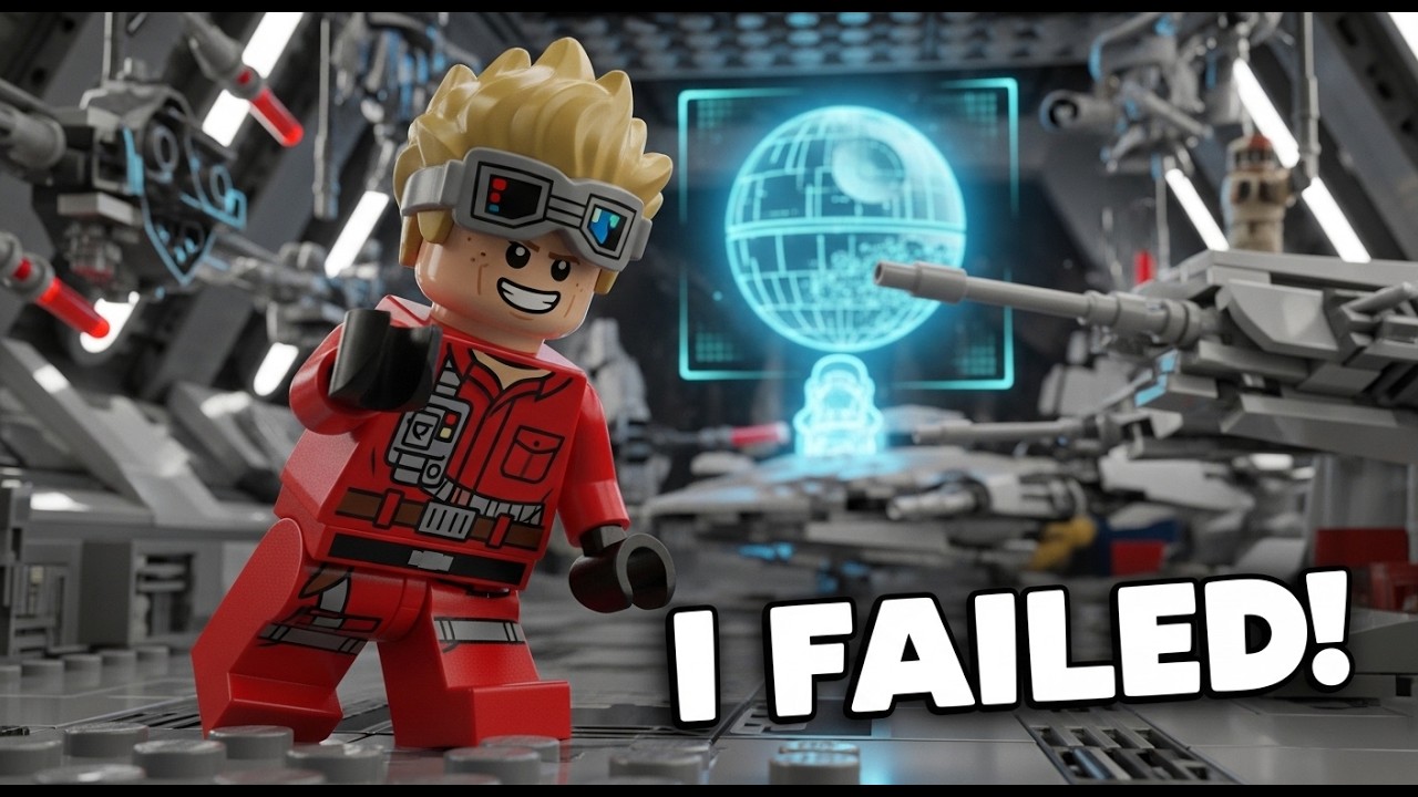 ULTIMATE LEGO Star Wars Custom LEGO Starfighter | Stop Motion