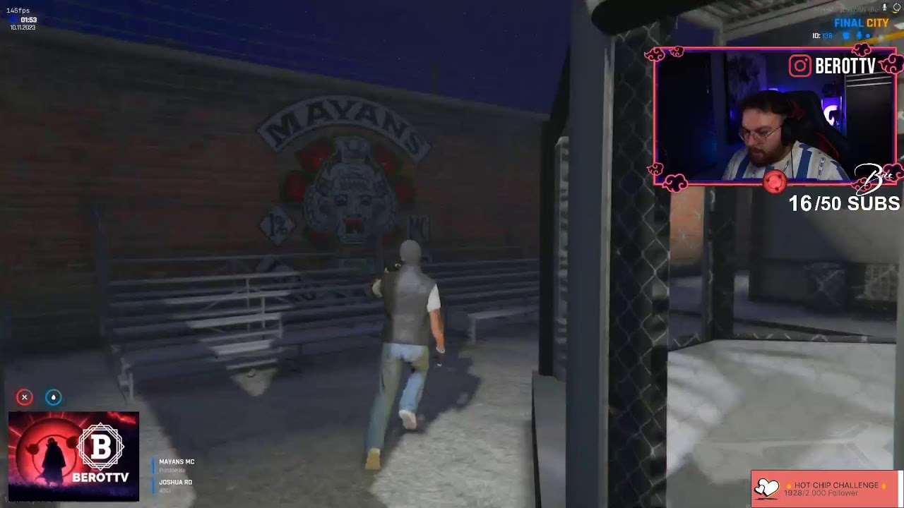 🔴 [FinalCity] - Toni Egger - MAYANS MC Presidente - Mayans vs Balkan! - Twitch: BeroTTV