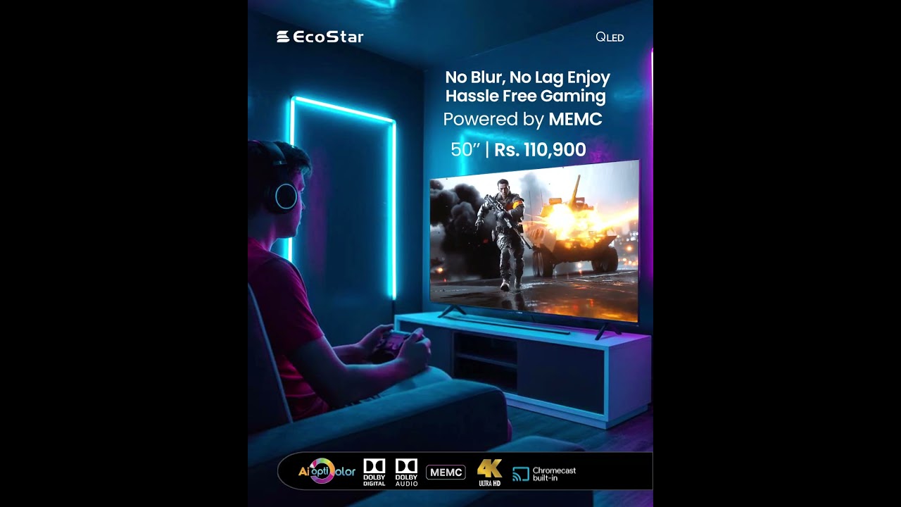 Introducing the EcoStar QLED 50&rdquo;