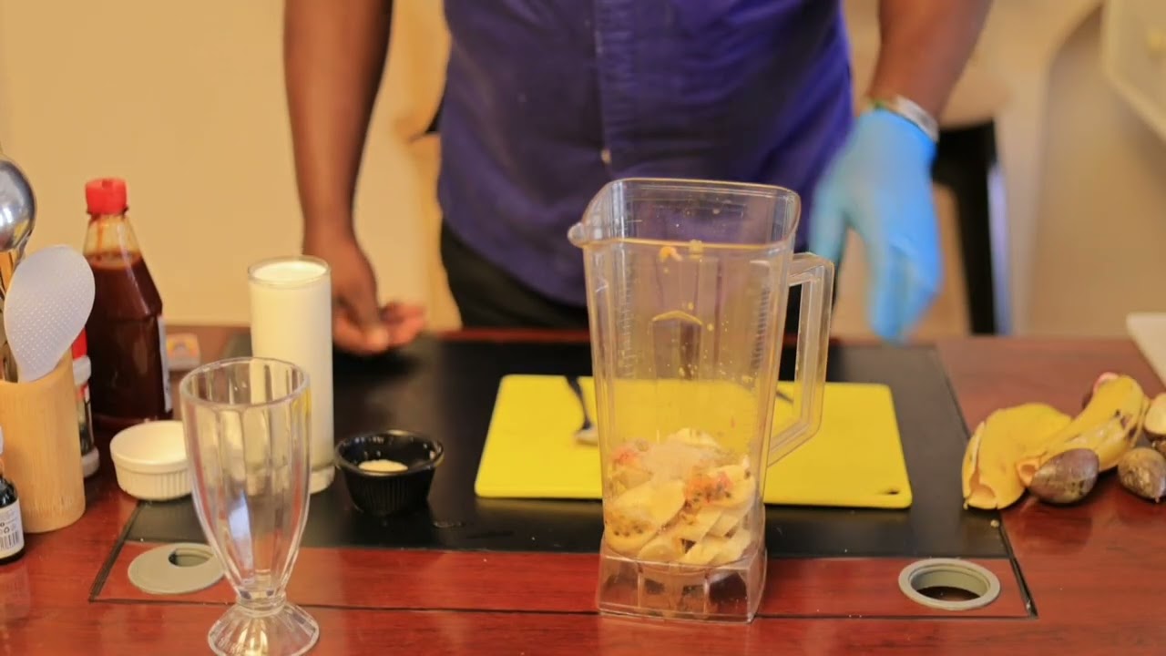 Perfect passion and banana reciepe 