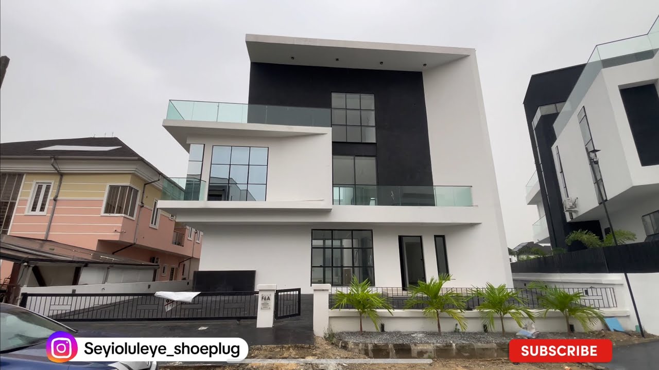 INSIDE A N450M 5 BEDROOM MANSION IN ORCHID LEKKI😍