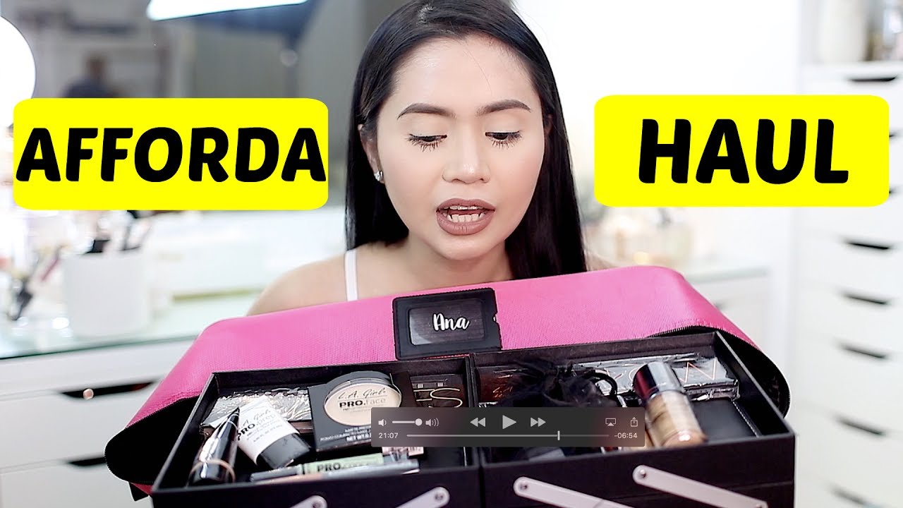 AFFORDAHAUL (Local & Drugstore Haul for June2017)| Anna Cay ♥