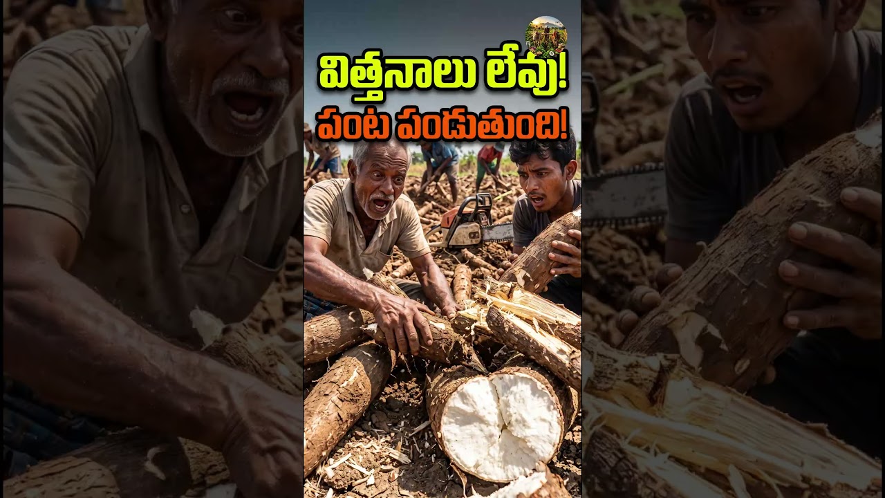 'కసవా' వెనుక ఉన్న ఆశ్చర్యకరమైన నిజం! 🤫  #farming  #agriculture