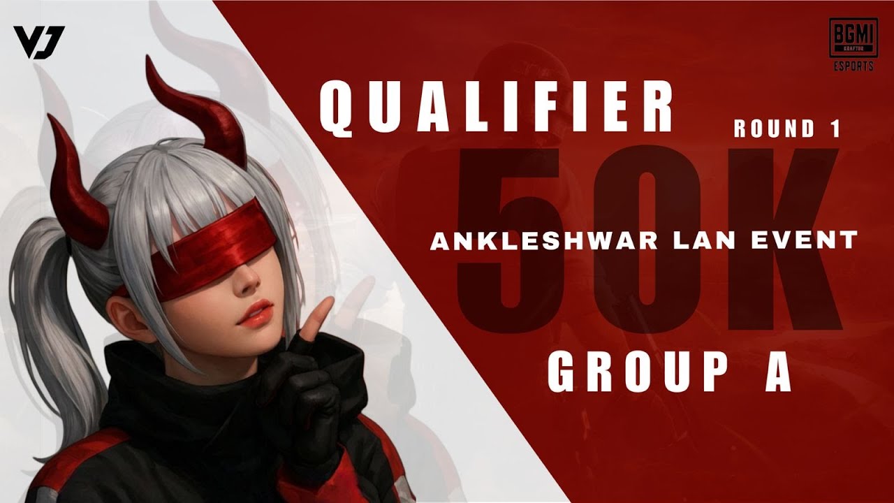 ANKALESHWAR SEASON 2  QUALIFER  PRESENT BY VJ ESPORTS  IS LIVE || BGMI 2026 || LAN EVENT || GROUP B