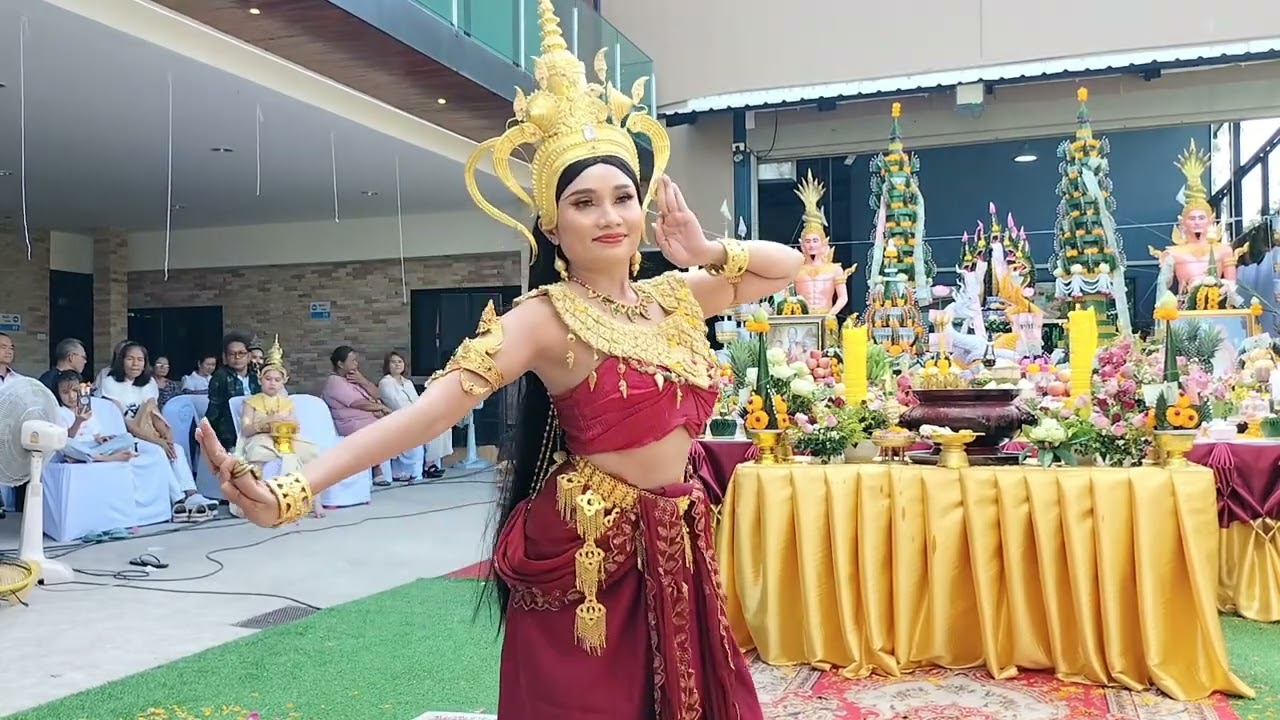สโรชารำถวายพระแม่โสมานาคคเทวี #ธิดานาคี #เจ้านางน้อย #นนทบุรี ##ปทุมธานี #นางรำนนทบุรี