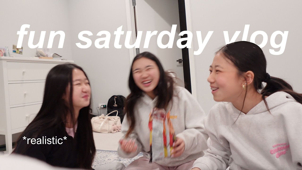 eventful saturday day in my life 💐 fun, realistic, friends