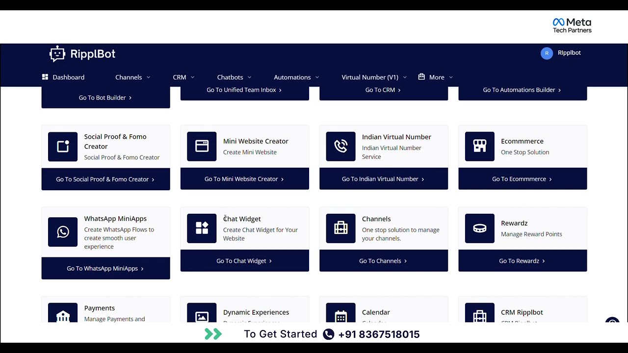 Platform Overview - Official Whatsapp API Omni channel Automation Platfrom Telugu/Hindi/English