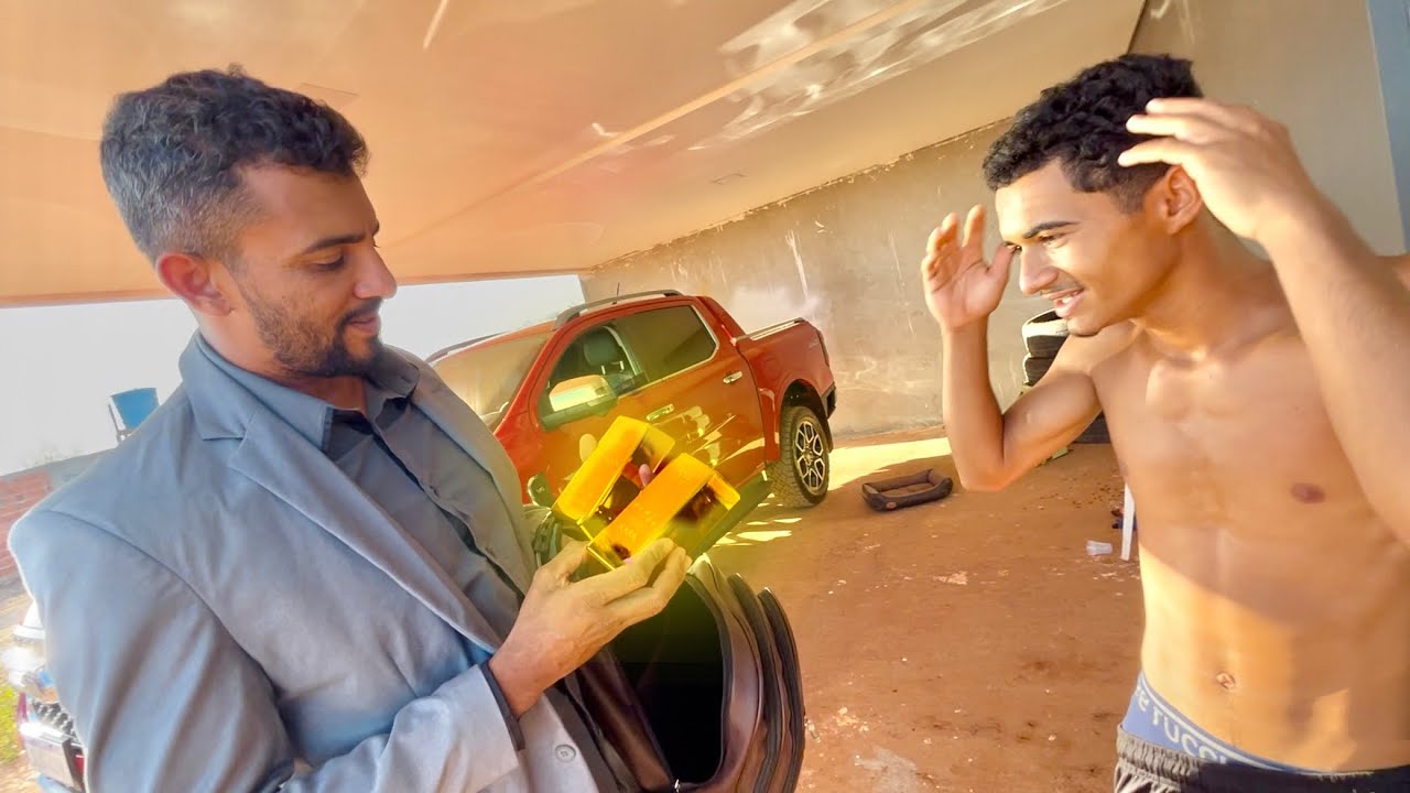 MARCÃO GANHA NA LOTERIA E ABANDONA O BRUTINHO 