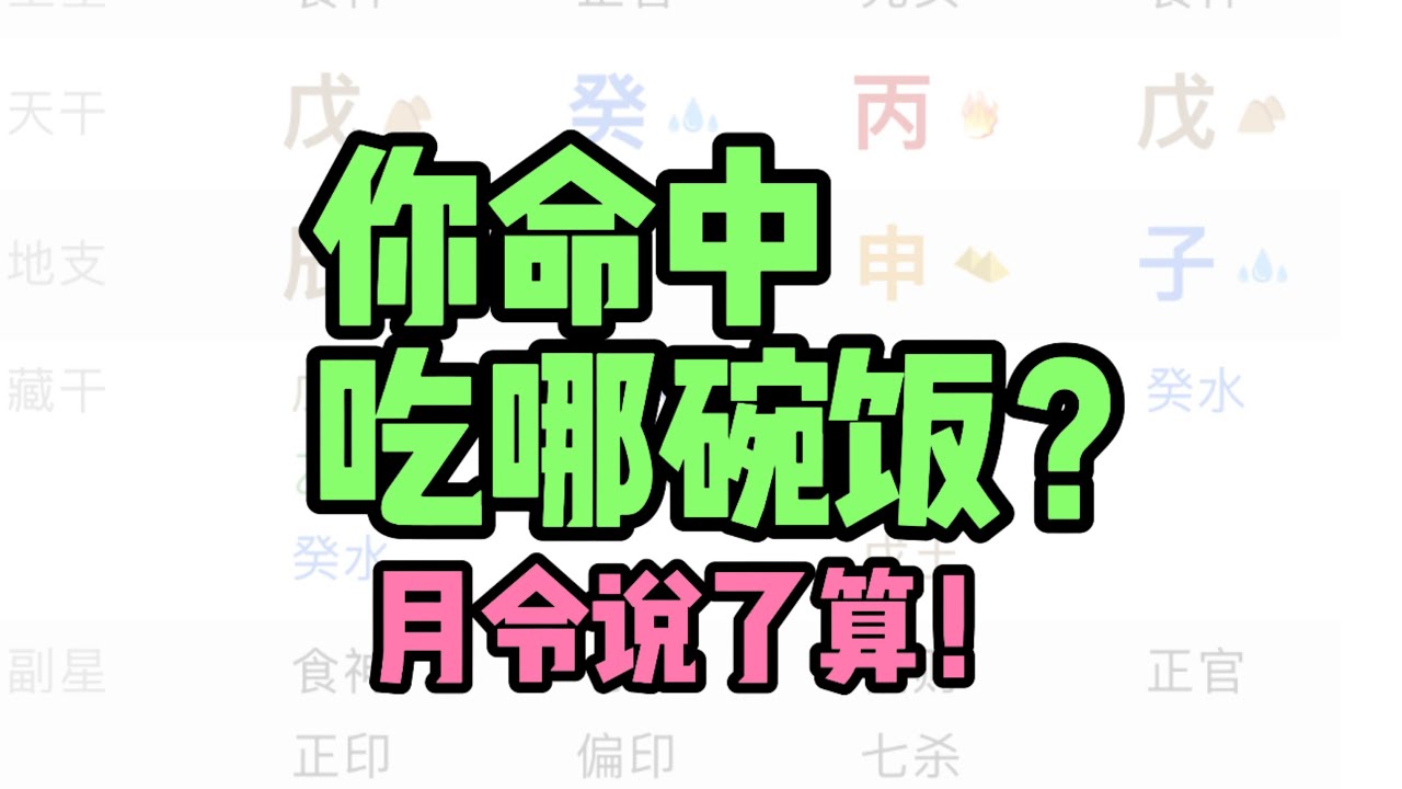 如何用八字看自己适合的职业？天命职业究竟怎么看？简单看懂自己适合的工作！ #八字 #星座 #易经 #算命 #风水 #工作