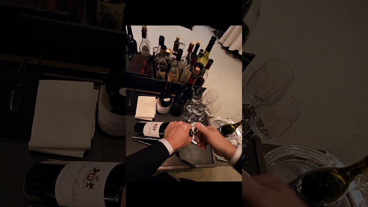 Opening $800 2001 Chateau Montrose #fyp #pov #trending #viralvideo #explore #asmr #wine #wow #viral