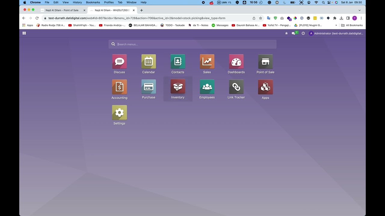 Odoo Sales Order and Delivery Order