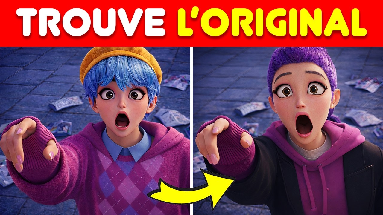 #2 Devinez qui était le personnage original avant le SWAP 🔍 Spécial KPOP DEMON HUNTERS🎵😈