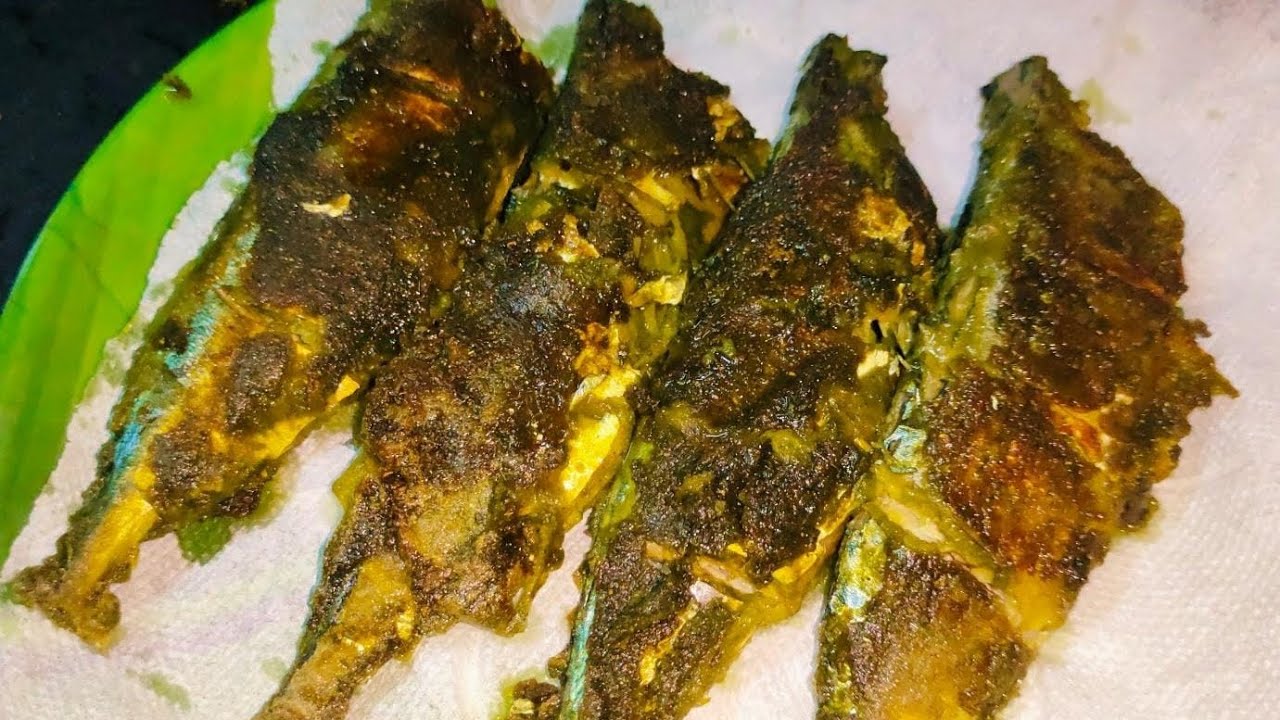 GREEN MASALA FISH FRY RECIPE ||GREEN FISH FRY|| #greenfishfry #greenmasalafishfry #mangaloreanrecipe