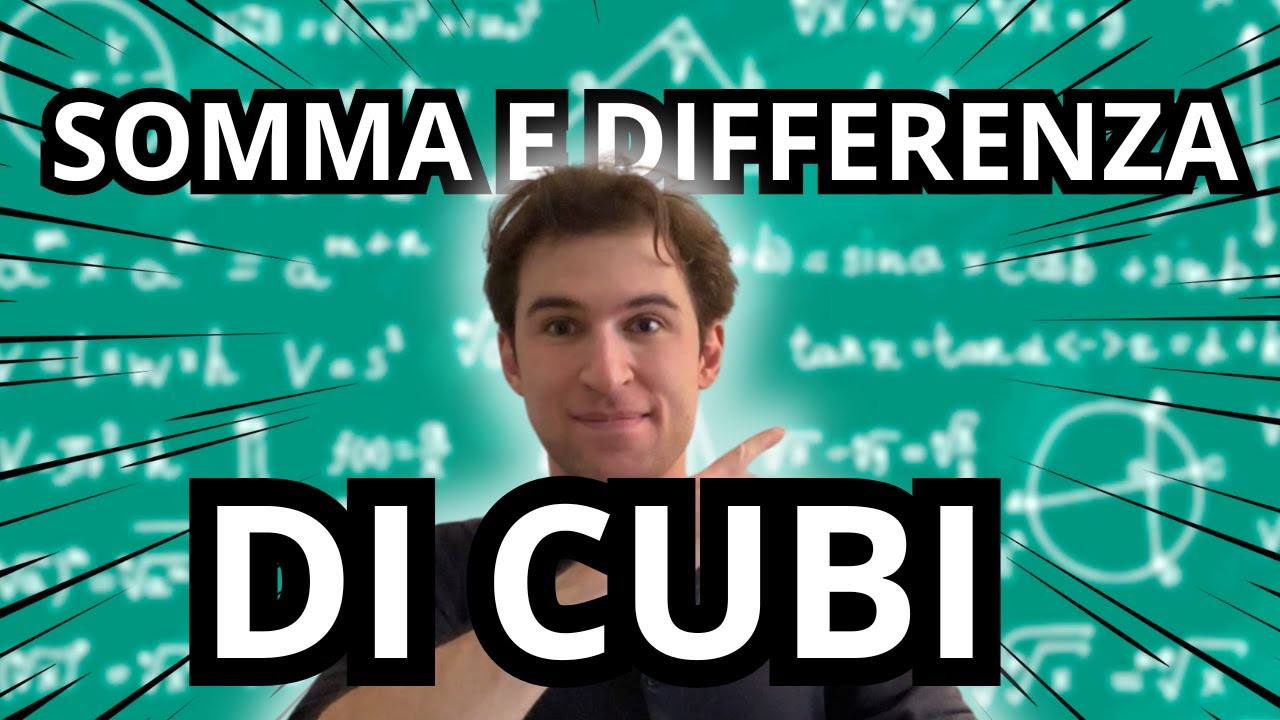 DIFFERENZA e SOMMA DI CUBI! Scomposizione e esercizi svolti da ZERO a PRO