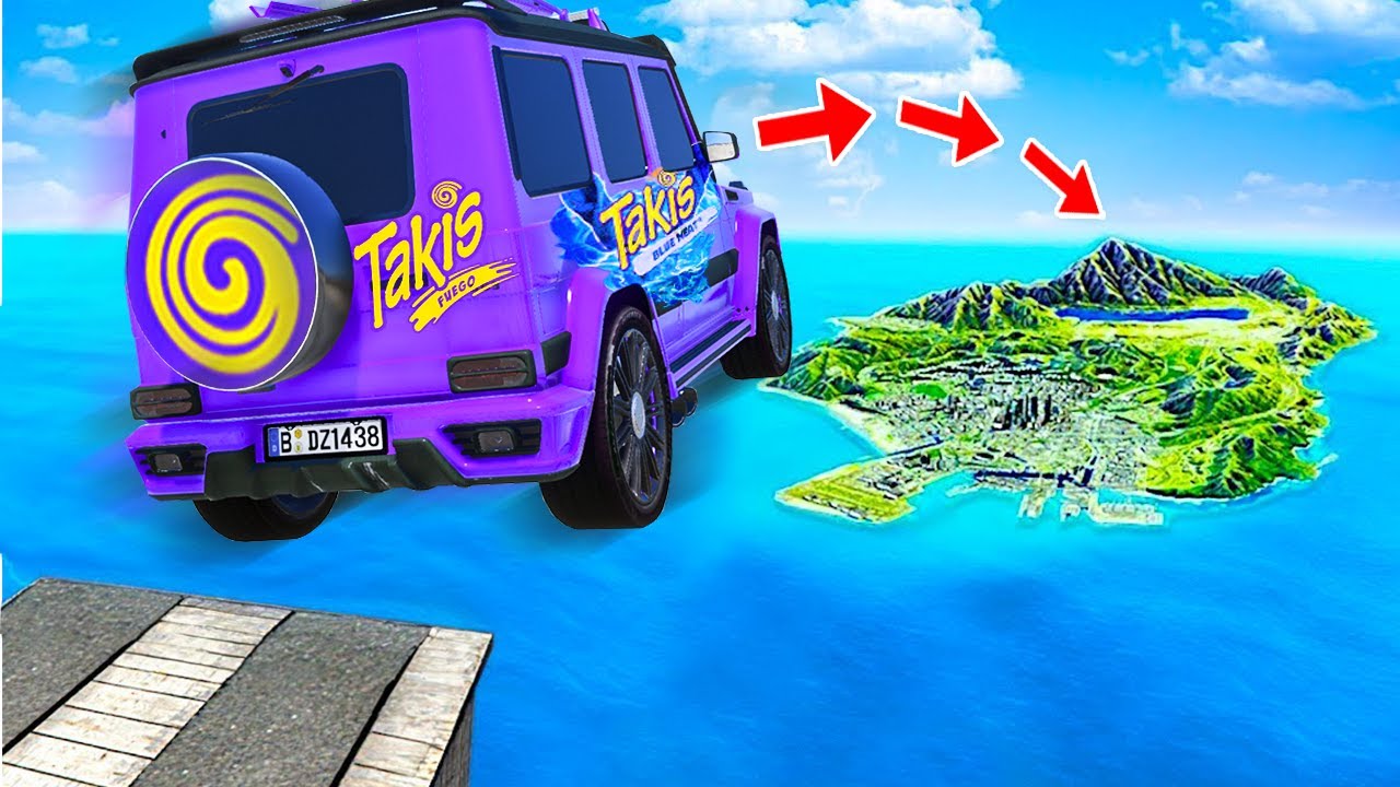 TAKIS AUTO springt über die GANZE KARTE in GTA 5!