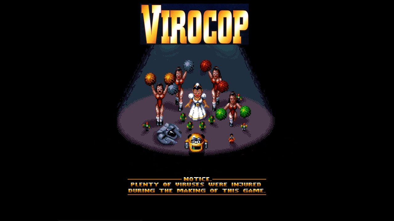 ViroCop *AGA. [AMiGA A1200 - Renegade, Graftgold]. (1995). Full Play.