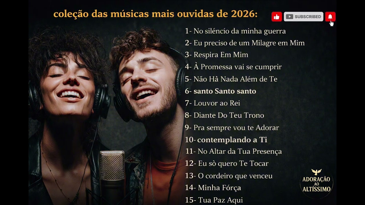 COLETÂNEA ESPECIAL / LOUVORES– SELEÇÃO DE MÚSICAS GOSPEL PARA EDIFICAR SUA FÉ / Lançamento 2026