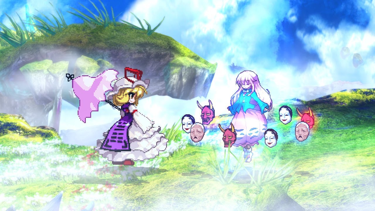 M.U.G.E.N - Yakumo Yukari vs Kokoro Hatano
