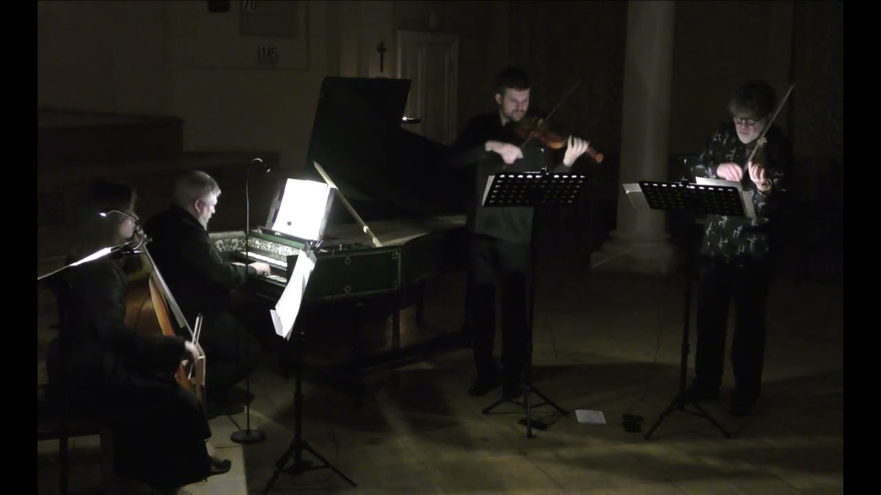 G.P. Telemann, Trio-sonata TWV 42:D8. Vladimir Shulyakovskiy ensemble