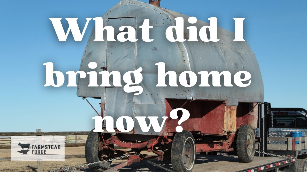 Genuine sheep wagon & what I plan to do with it!