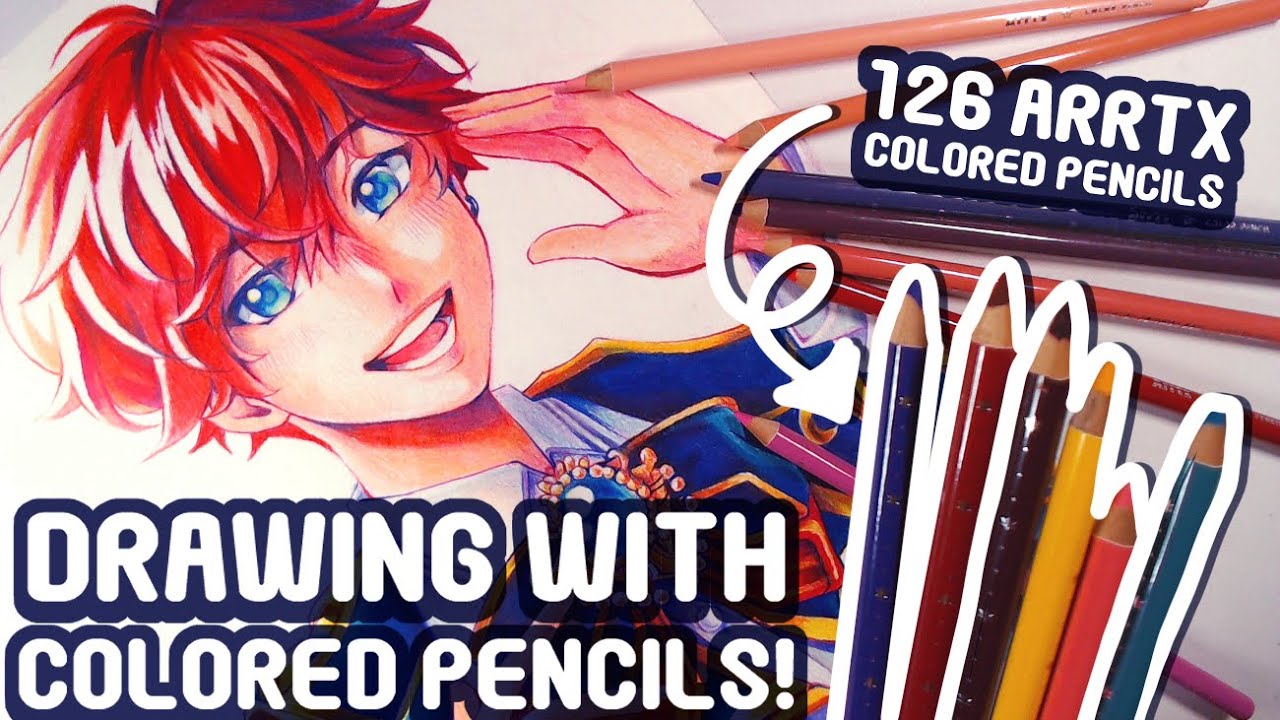 Trying out Arrtx 126 Colored Pencils!