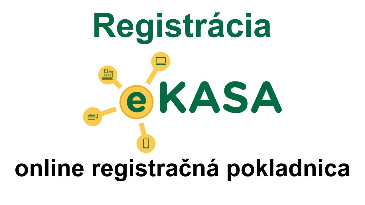 Online registračn&aacute; pokladnica - registr&aacute;cia