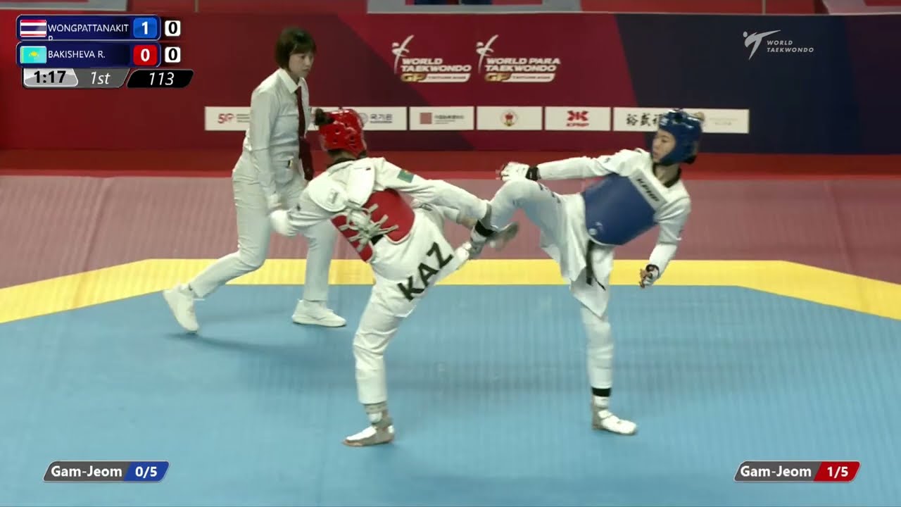 113 R16 W  49kg THA WONGPATTANAKIT P  KAZ BAKISHEVA R
