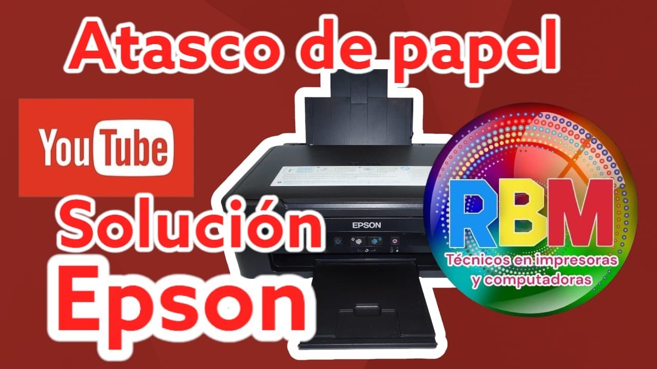 ¿Atasco de papel en mi impresora Epson L210? SOLUCION