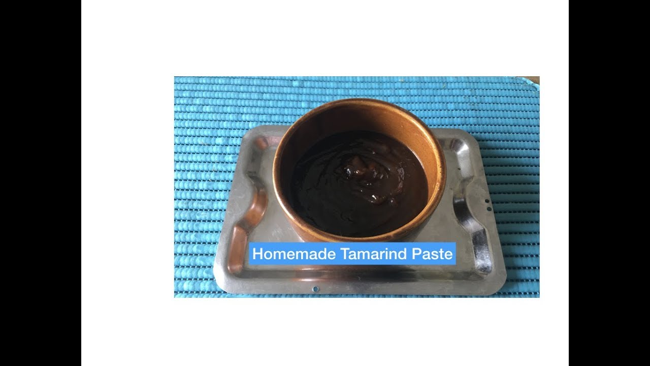Homemade Tamarind Paste