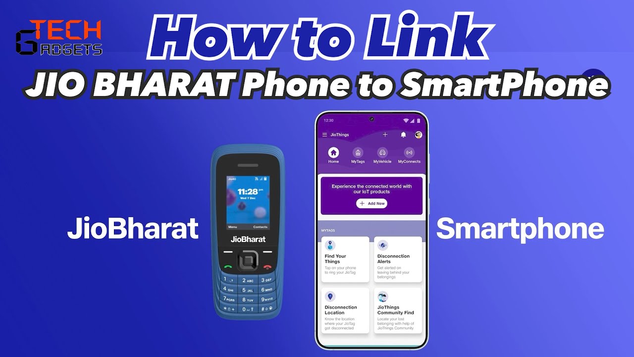 How To Link Jio Bharat Mobile from your Smart Phone | Full Setup Video | India's Safety First Phone